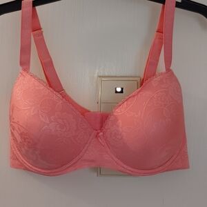 Peach pink/ Salmon pink bra
